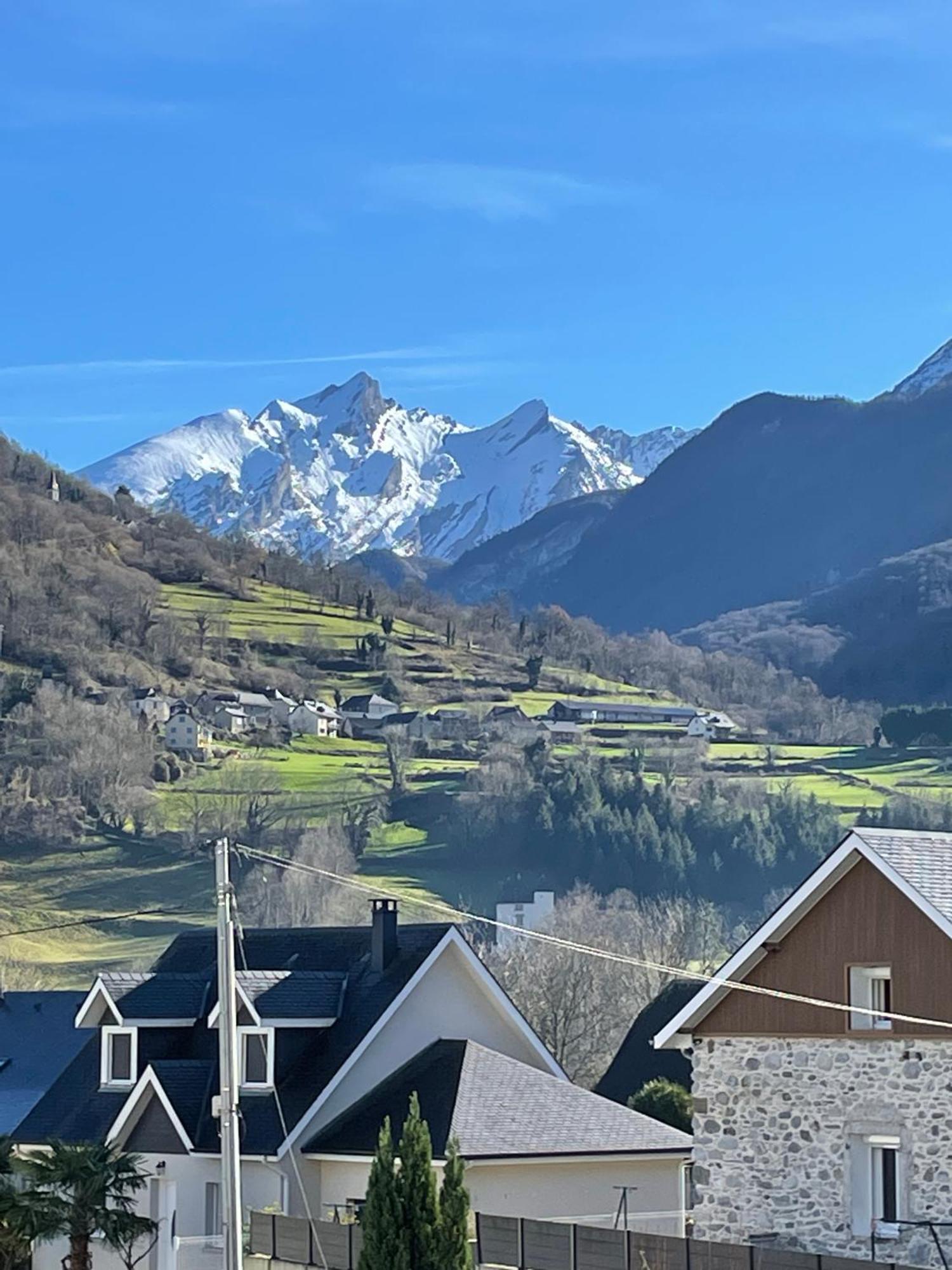 Appartement Cocoon Avec Jardin Et Vue Montagne Ларенс Екстер'єр фото
