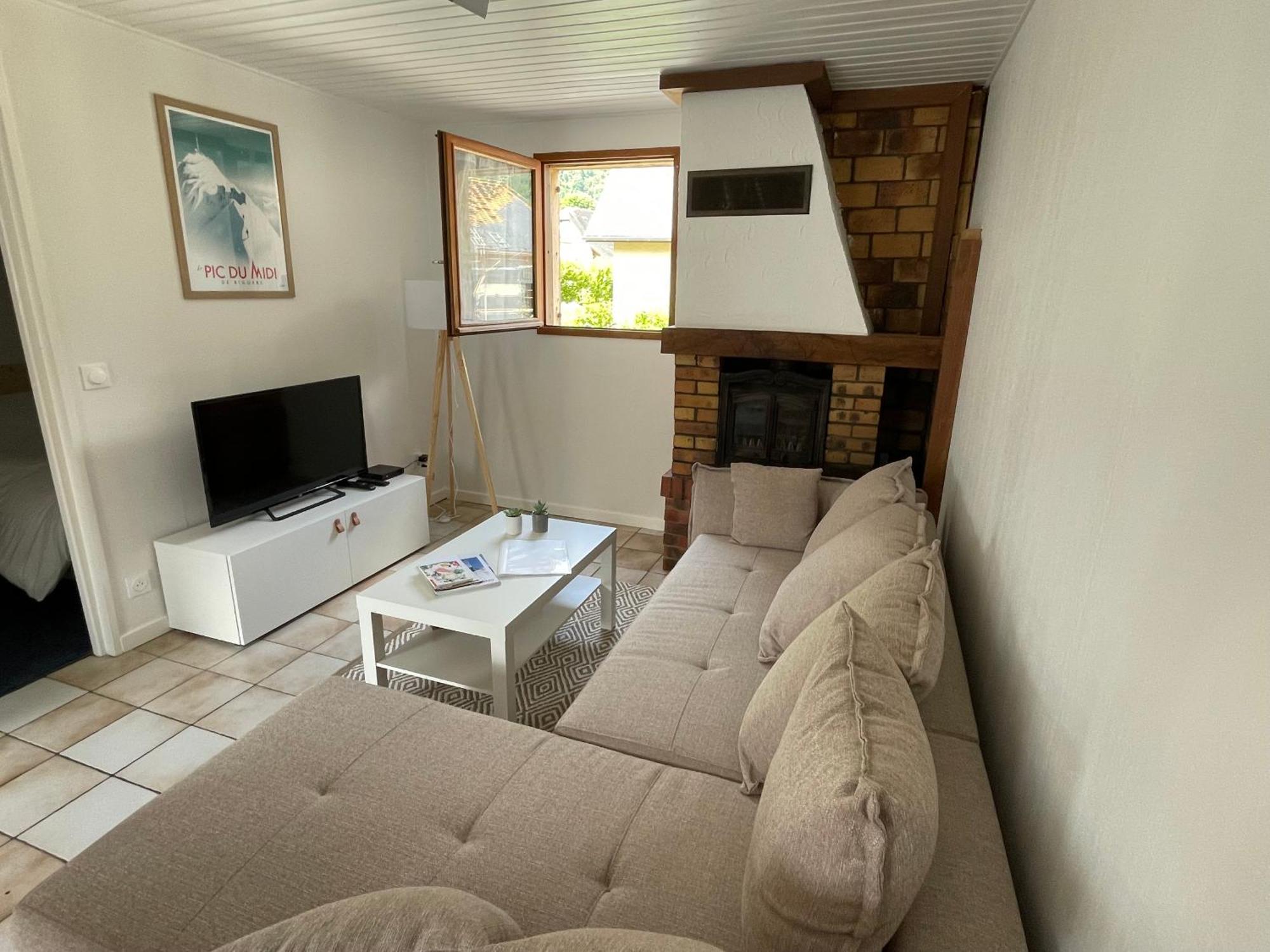 Appartement Cocoon Avec Jardin Et Vue Montagne Ларенс Екстер'єр фото