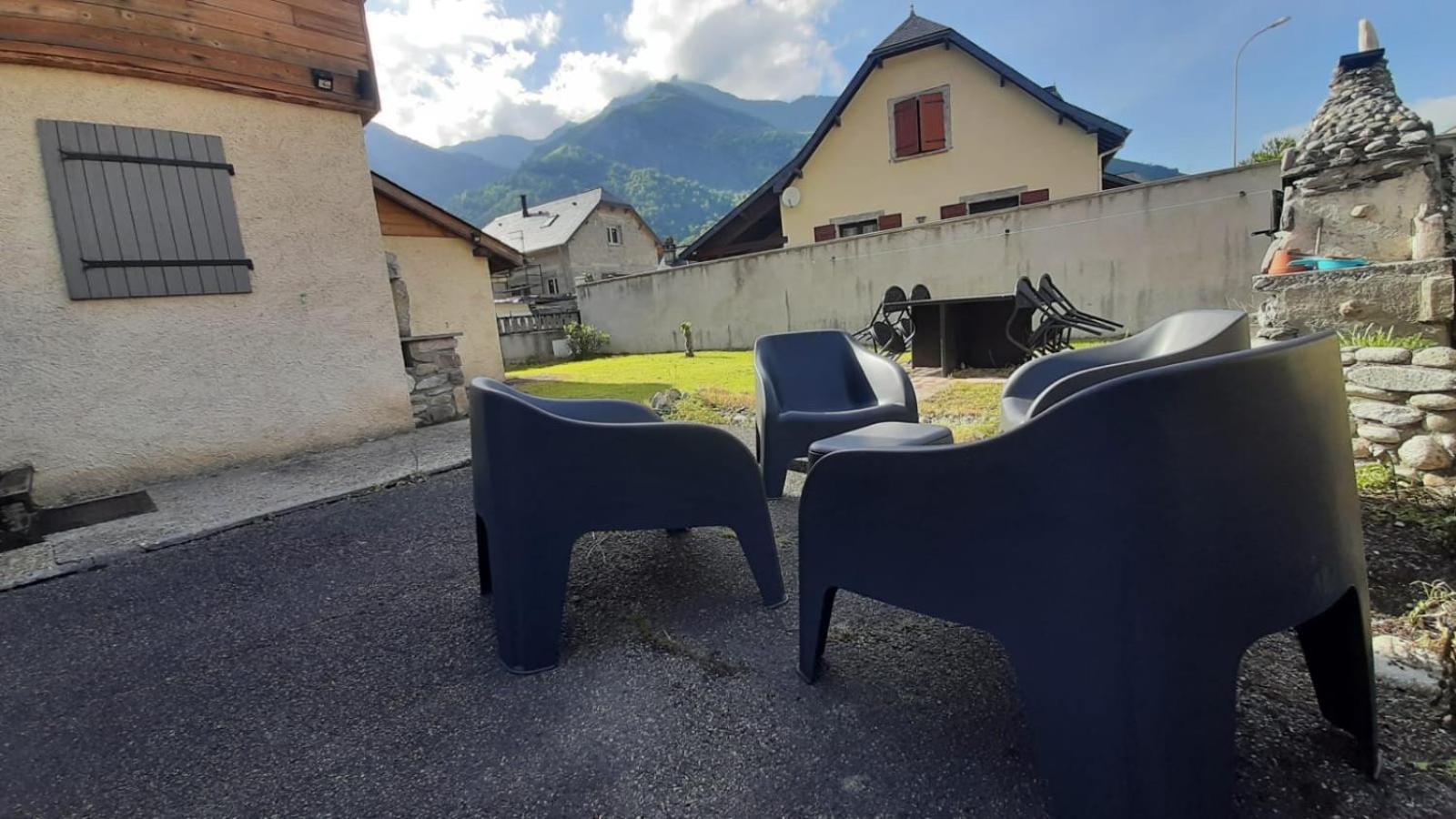 Appartement Cocoon Avec Jardin Et Vue Montagne Ларенс Екстер'єр фото